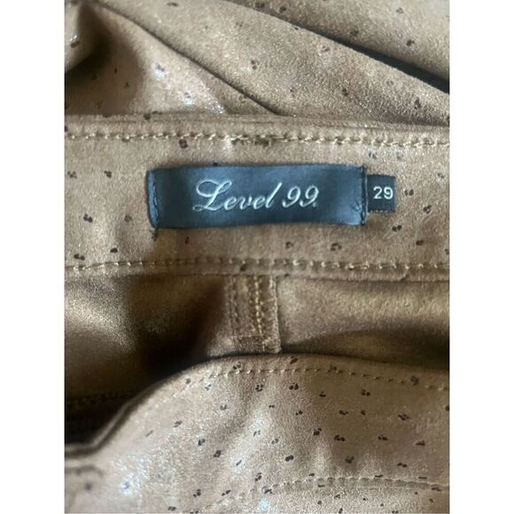 Level‎ 99 Brown Janice Ultra Skinny Pants Size 29 - Picture 3 of 5